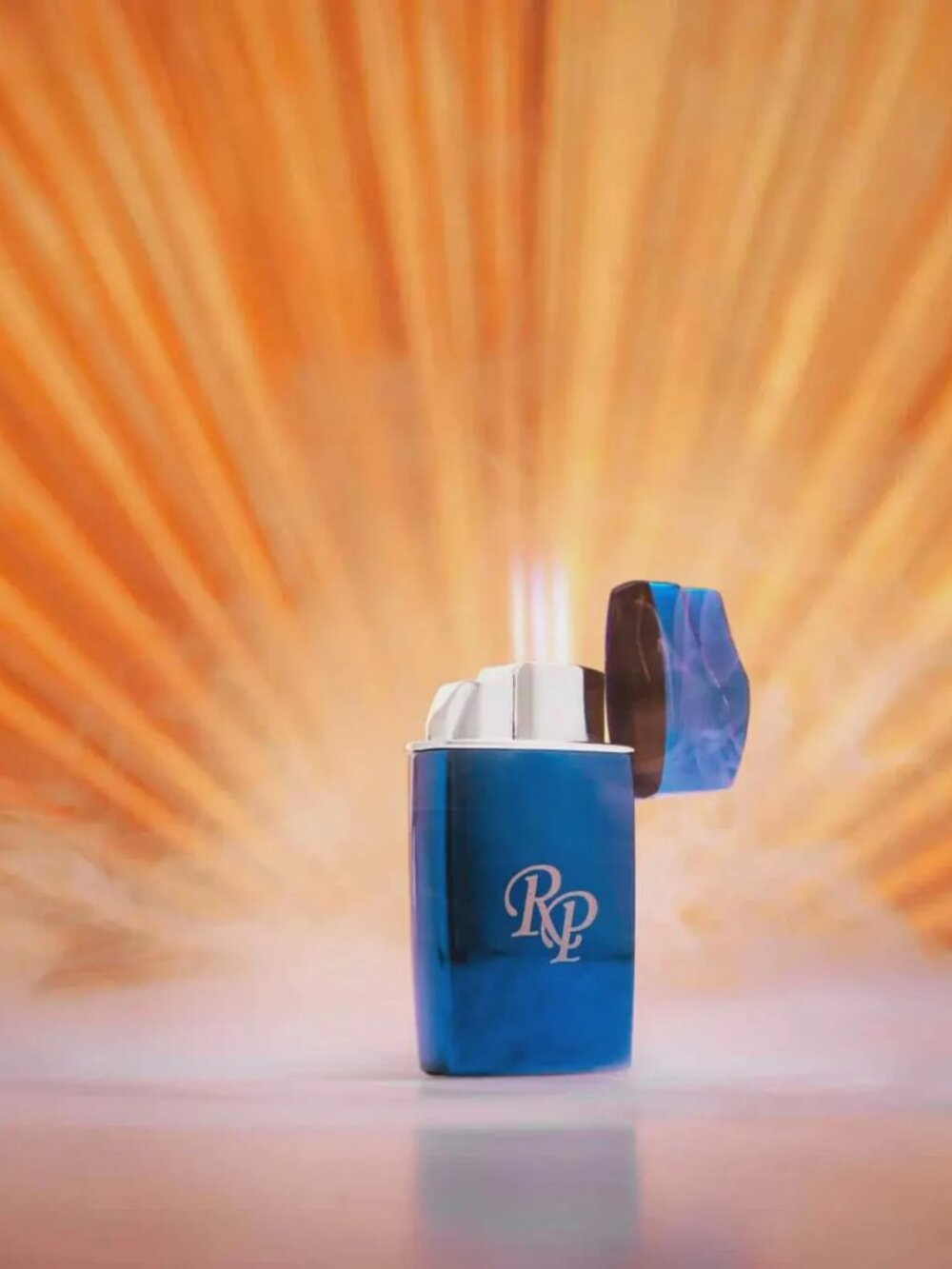 Rocky Patel VIP Lighter Series -Blue - Triple Jet Lighter